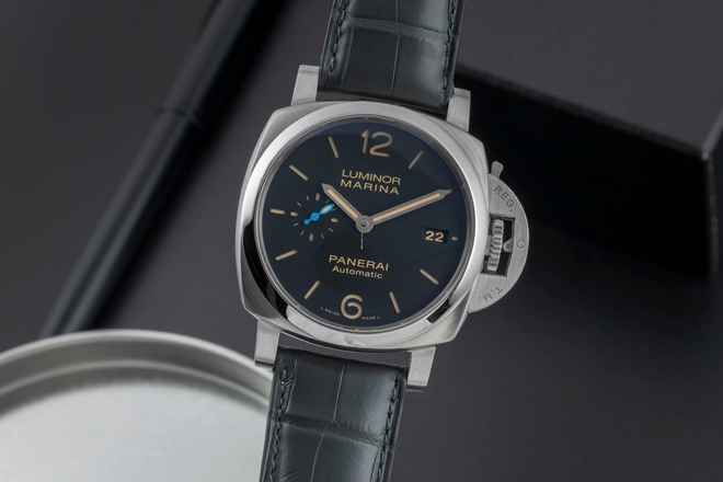  Panerai Luminor Marina 1950 3 Days Automatic 42 3 Days Stahl Automatik Ref. PAM01392 B&P 2019 