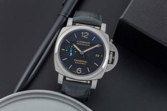 Thumbnail von Panerai Luminor Marina 1950 3 Days Automatic 42 3 Days Stahl Automatik Ref. PAM01392 B&P 2019