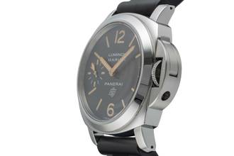 Thumbnail von Panerai Luminor Marina Stahl Handaufzug Herrenuhr Ref. PAM00632