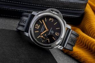 Thumbnail von Panerai Luminor Marina Stahl Handaufzug Herrenuhr Ref. PAM00632