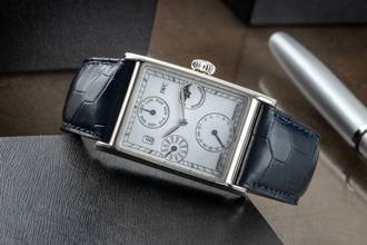 Thumbnail von IWC Novecento Platin Perpetual Calender Automatik Herrenuhr Ref. IW3545