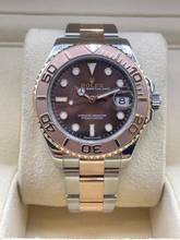 Thumbnail von Rolex Yacht-Master 37 Steel/Rose Chocolate D. FULL SET w. BOX + PAPERS Top Condition year:2019 LC Austria