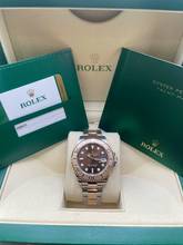 Thumbnail von Rolex Yacht-Master 37 Steel/Rose Chocolate D. FULL SET w. BOX + PAPERS Top Condition year:2019 LC Austria