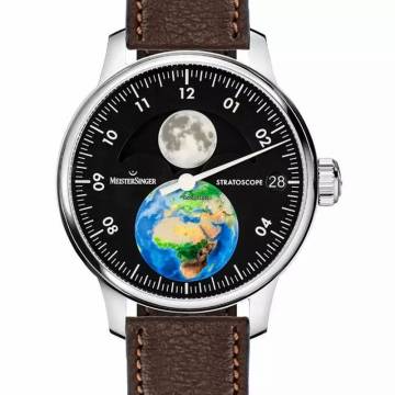  Meistersinger Best Friends Einzeiger Automatikuhr Limitierte Edition WWF 