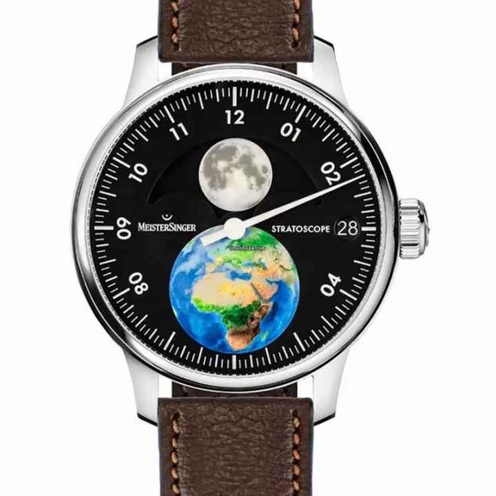  Meistersinger Best Friends Einzeiger Automatikuhr Limitierte Edition WWF 
