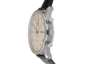 Thumbnail von IWC Portugieser Chronograph Ref.IW371604 2025 Full Set Ungetragen Portugieser Chronograph Krokoleder Faltschließe