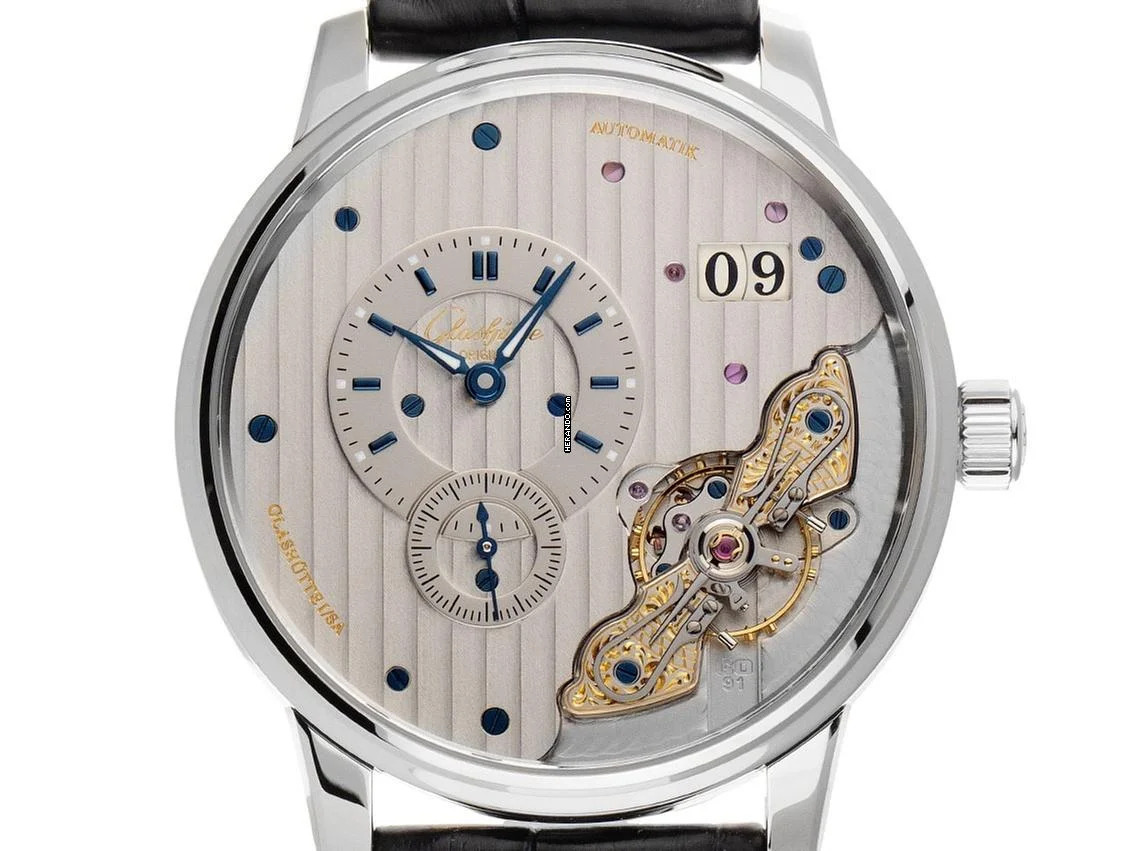  Glashütte Original PanoMaticInverse PanoMatic Inverse Ref.1-91-02-02-02-61 2026 Full Set Ungetragen PanoMatic Inverse Krokoleder Faltschließe 