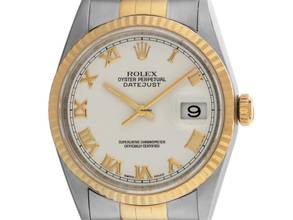 Thumbnail von Rolex Datejust 36 Ref.16233 1996 LC 100 Full Set sehr gut Vintage Datejust