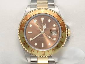 Thumbnail von Rolex GMT-Master II 16713 2004 Edelstahl Gelbgold 750 Rootbeer Automatik Tiger Stainless Steel 18kt Yellow Gold Oyster-band Chronometer
