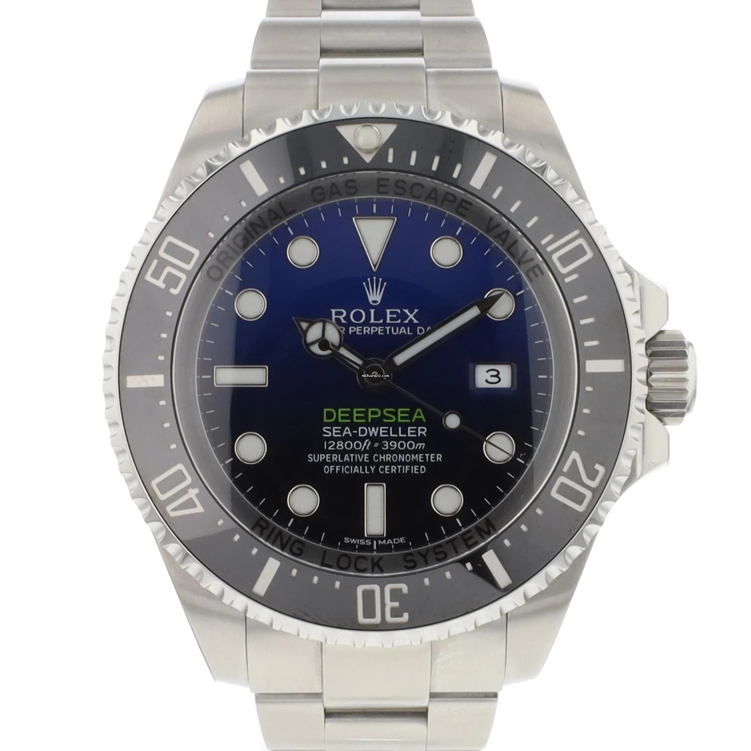 Rolex Sea-Dweller Deepsea D-Blue James Cameron Full Stickers NEW '14