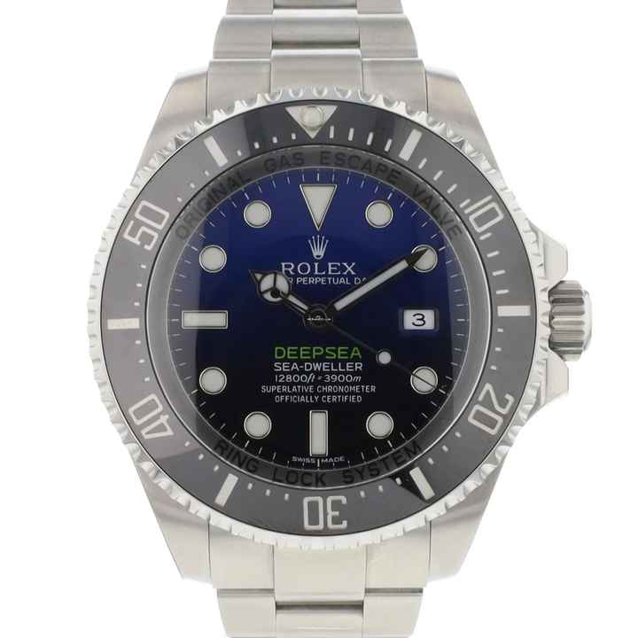  Rolex Sea-Dweller Deepsea D-Blue James Cameron Full Stickers NEW '14 