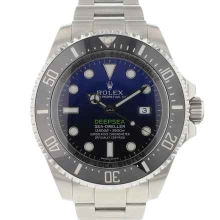  Rolex Sea-Dweller Deepsea D-Blue James Cameron Full Stickers NEW '14 