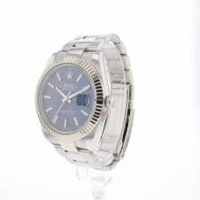 Thumbnail von Rolex Datejust 41 Oyster Fluted Blue Dial