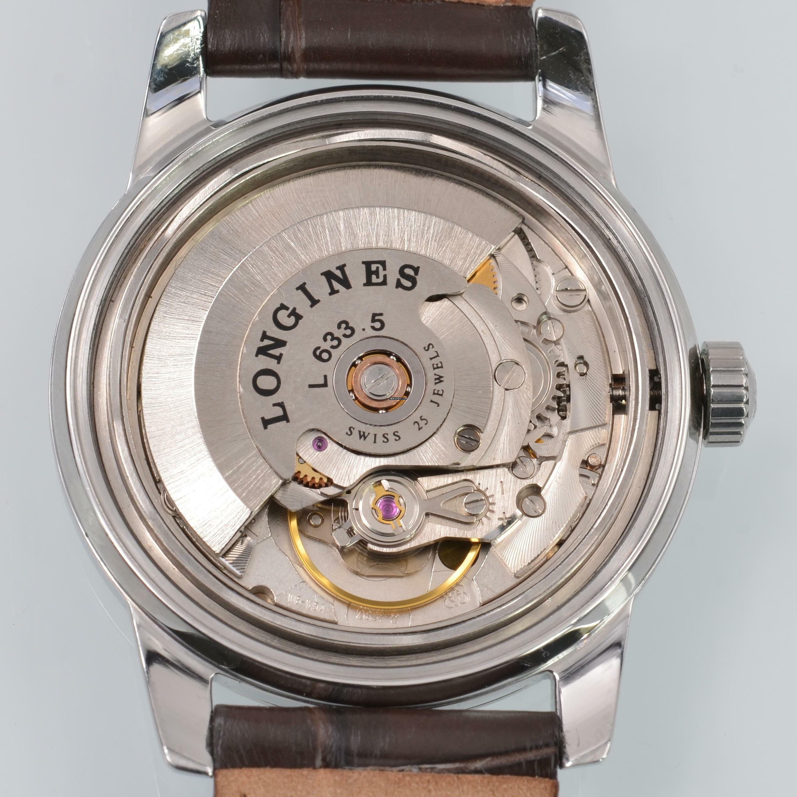 Thumbnail von Longines Conquest Heritage L1.611.4.75.4 automatic silver dial
