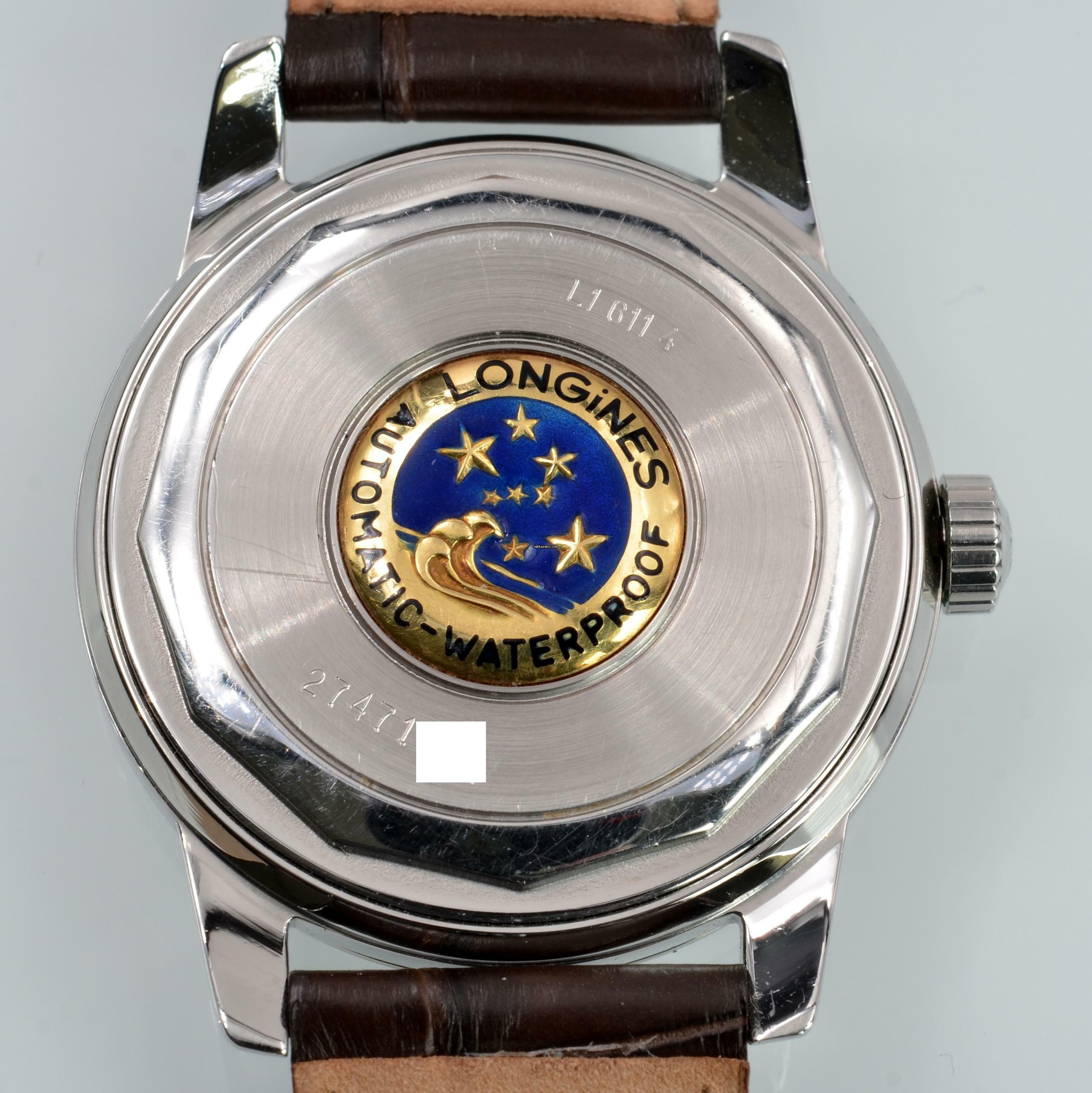 Thumbnail von Longines Conquest Heritage L1.611.4.75.4 automatic silver dial