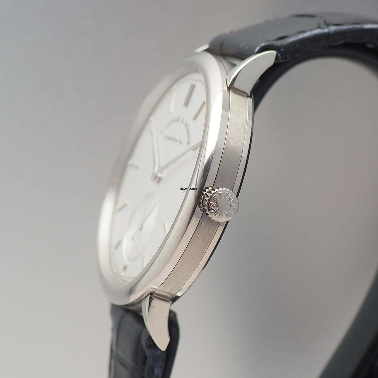 Thumbnail von A. Lange & Söhne Saxonia 380.026 Automatik WG18k/750 Box+Papiere Full Set