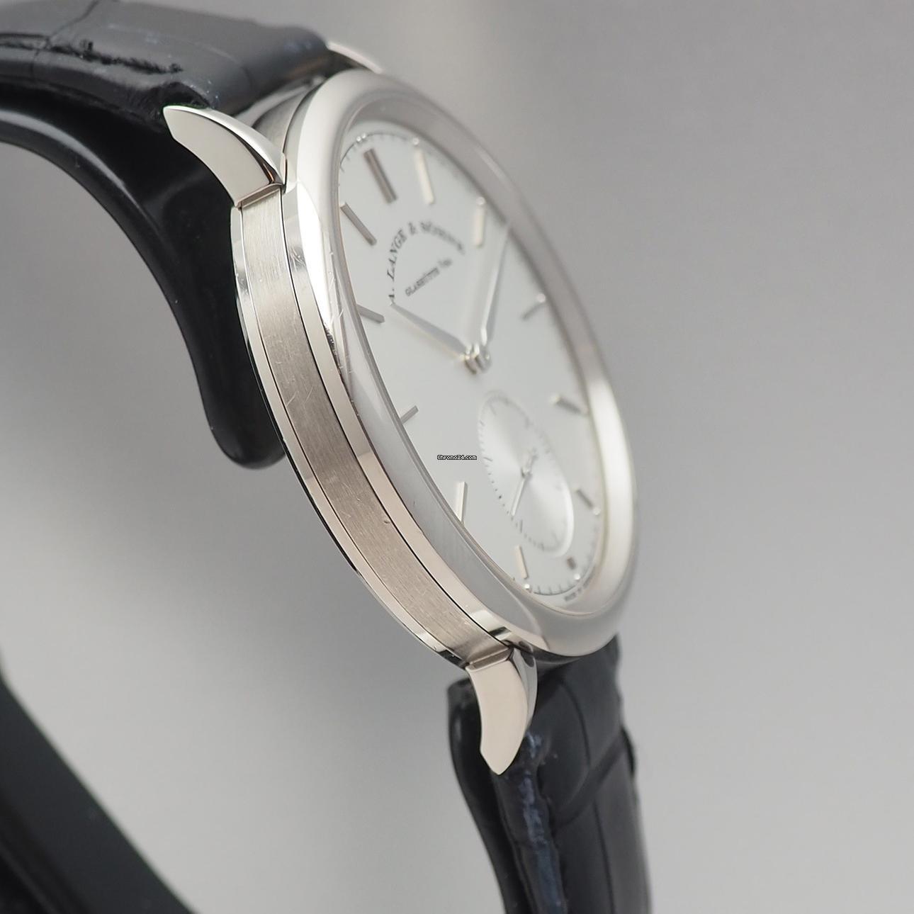 Thumbnail von A. Lange & Söhne Saxonia 380.026 Automatik WG18k/750 Box+Papiere Full Set