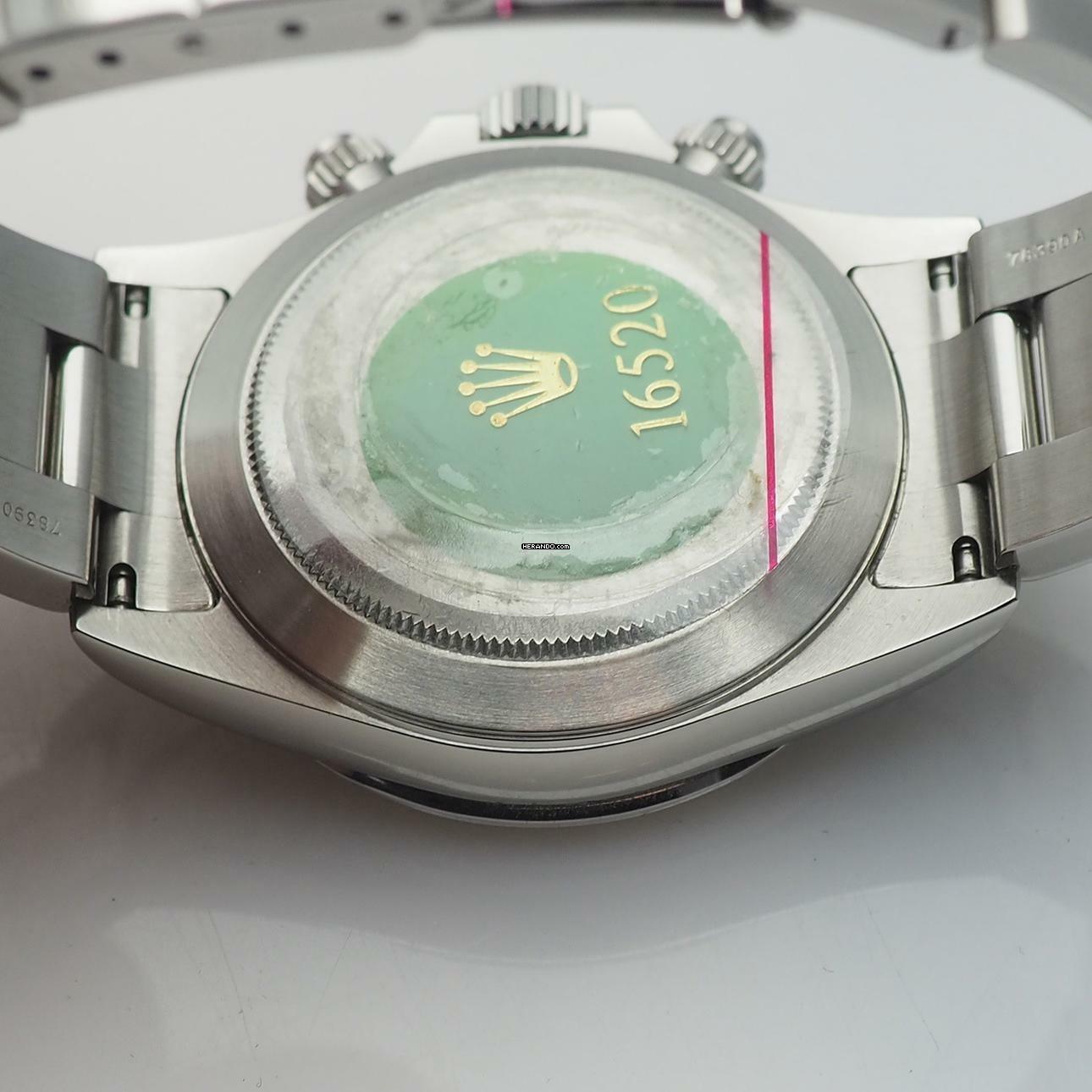 Thumbnail von Rolex Daytona 16520 Chronograph Stahl/Stahl Box+Papiere Top condition and full set