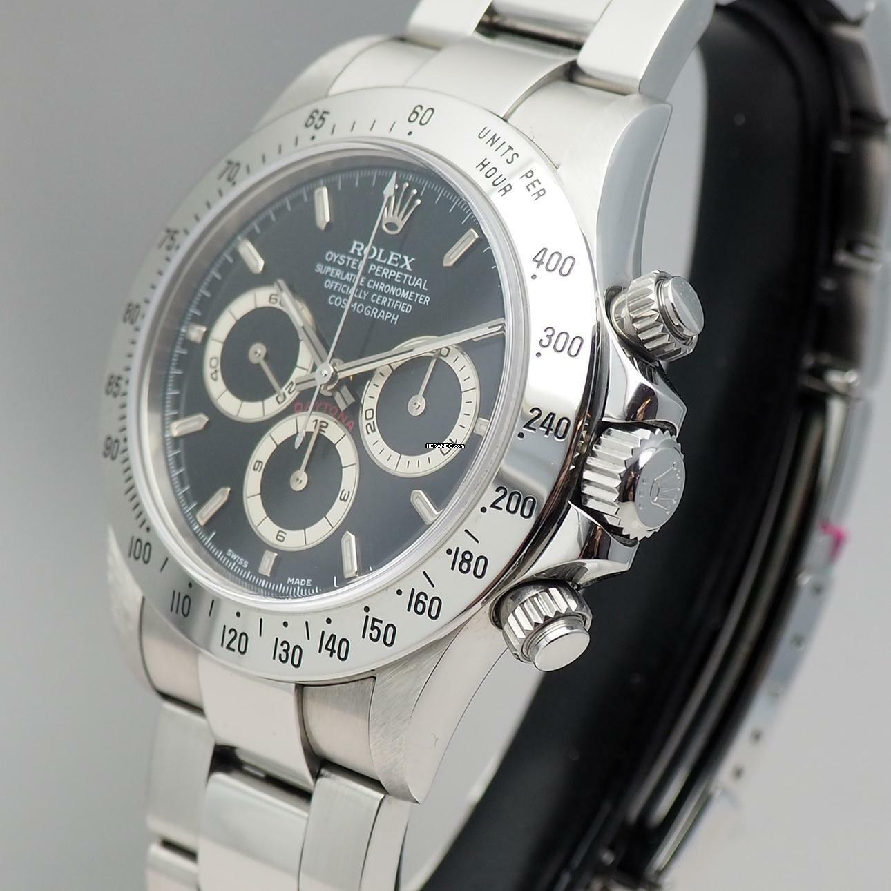 Thumbnail von Rolex Daytona 16520 Chronograph Stahl/Stahl Box+Papiere Top condition and full set