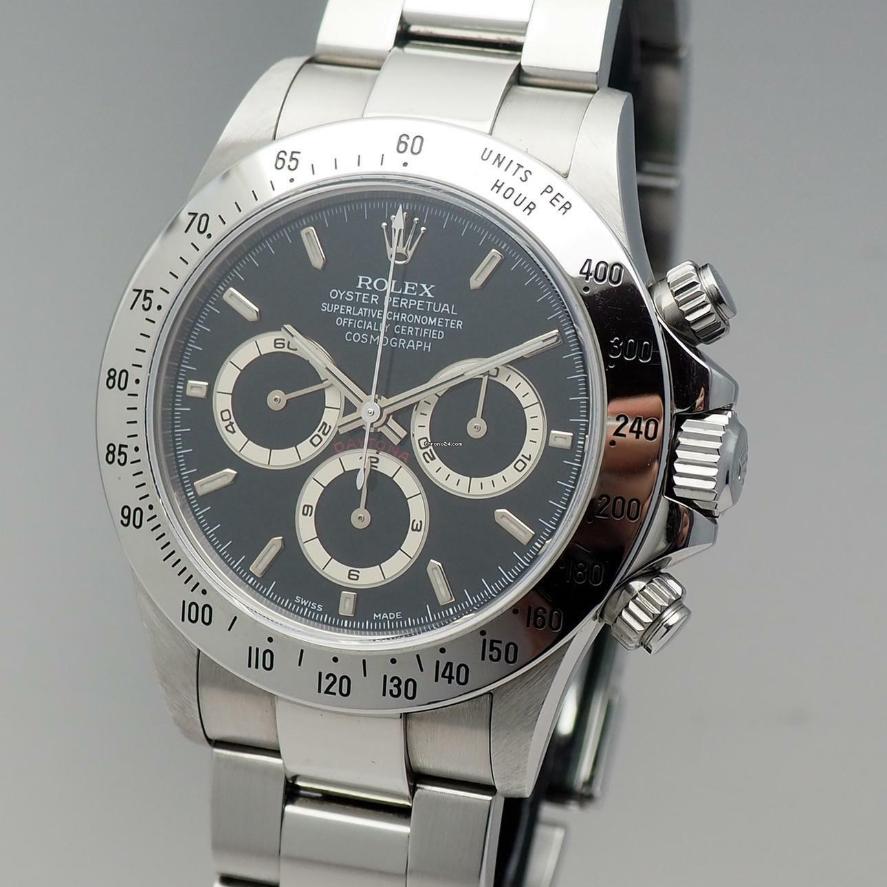 Thumbnail von Rolex Daytona 16520 Chronograph Stahl/Stahl Box+Papiere Top condition and full set