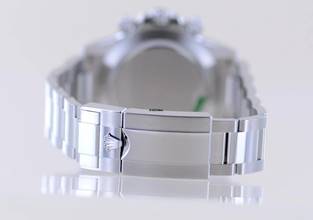 Thumbnail von Rolex Daytona Stahl black Cosmograph Cerachrom Chronograph B+P ungetragen