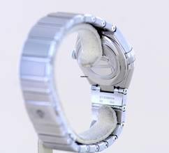 Thumbnail von Omega Constellation Ladies Purple Diamond Dial Quarz Lady 28mm Brillanten New