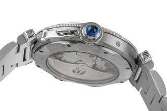 Thumbnail von Cartier Pasha GMT Power Reserve Automatik Stahl Herrenuhr Ref. W31037H3