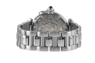 Thumbnail von Cartier Pasha GMT Power Reserve Automatik Stahl Herrenuhr Ref. W31037H3
