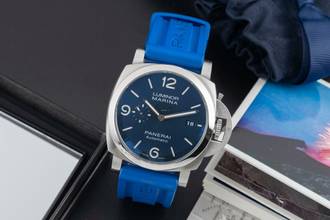 Thumbnail von Panerai Luminor Marina Automatic Stahl Automatik Ref. PAM01313 B&P 2021
