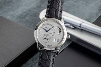 Thumbnail von Glashütte Original PanoMaticLunar Stahl Automatik Herrenuhr Ref. 1-90-02-02-02-04 Box