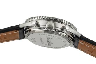 Thumbnail von Breitling Montbrillant Chronograph Stahl Automatik Herrenuhr Ref A41370 B&P 2010