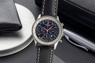 Thumbnail von Breitling Montbrillant Chronograph Stahl Automatik Herrenuhr Ref A41370 B&P 2010