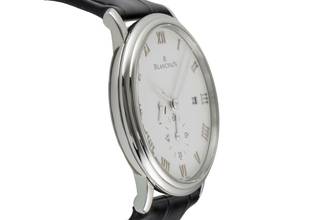 Thumbnail von Blancpain Villeret Ultraflach Ultraplate Stahl Handaufzug Ref. 6606-1127-55B
