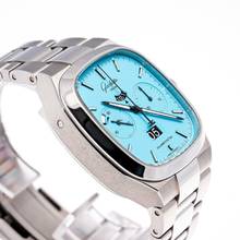 Thumbnail von Glashütte Original Seventies Chronograph Panoramadatum Chrono Panorama Discoblue – 1 of 100 – 1-37-02-20-02-70 – NEW – 22 Full Set