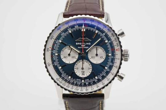  Breitling Navitimer 1 B01 Chronograph 46 LC100 Fullset mit Breitling Garantie bis 2028 
