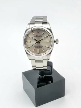  Rolex Oyster Perpetual 36 Silver dial Top condition Full Set 2024 Austria 
