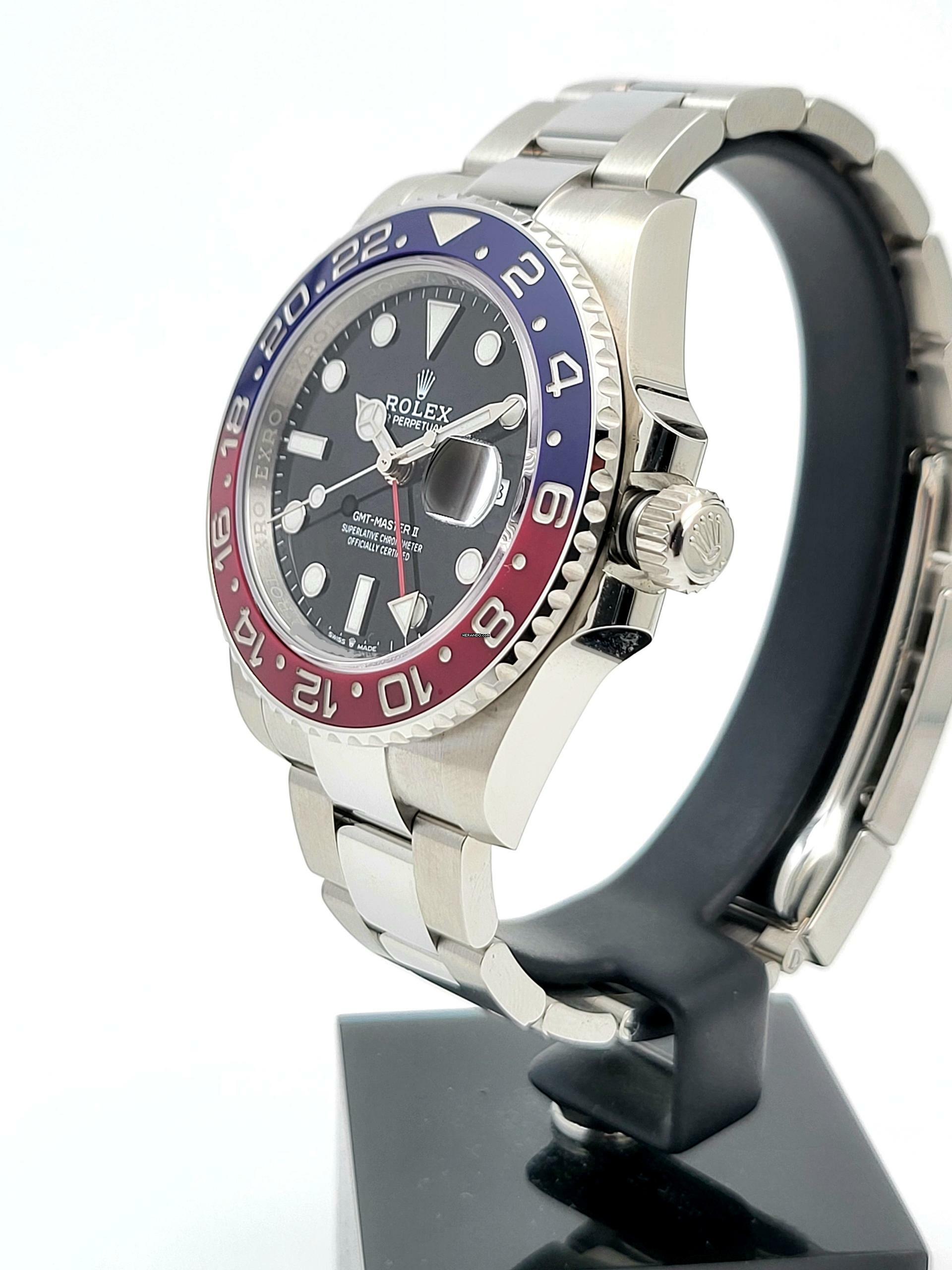Thumbnail von Rolex GMT-Master II Pepsi unworn Full Set 2022 Lc Austria