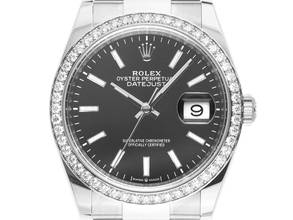 Thumbnail von Rolex Datejust 36 Ref.126284RBR 2024 Full Set Ungetragen Datejust Diamanten