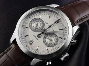 Thumbnail von Carl F. Bucherer Manero Ref.00.10910.08.13.99 2024 Full Set Ungetragen Manero Krokoleder Faltschließe