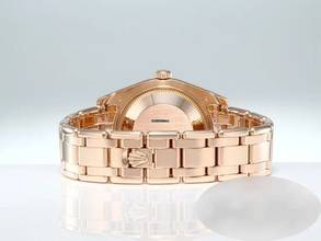 Thumbnail von Rolex Lady-Datejust Pearlmaster 34 81315 2014 Roségold 750 Diamanten Automatik Gold