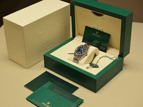 Thumbnail von Rolex Datejust 36 126234 Blue Motif New Stickers