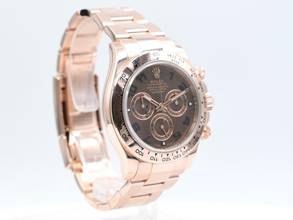 Thumbnail von Rolex Daytona Cosmograph Daytona 116505 Rose Gold Chocolate Arabic Dial Full Set 2018