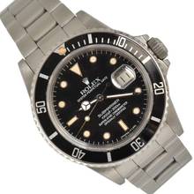 Thumbnail von Rolex Submariner Date 168000 Triple Zero of transition 1987 Full Set