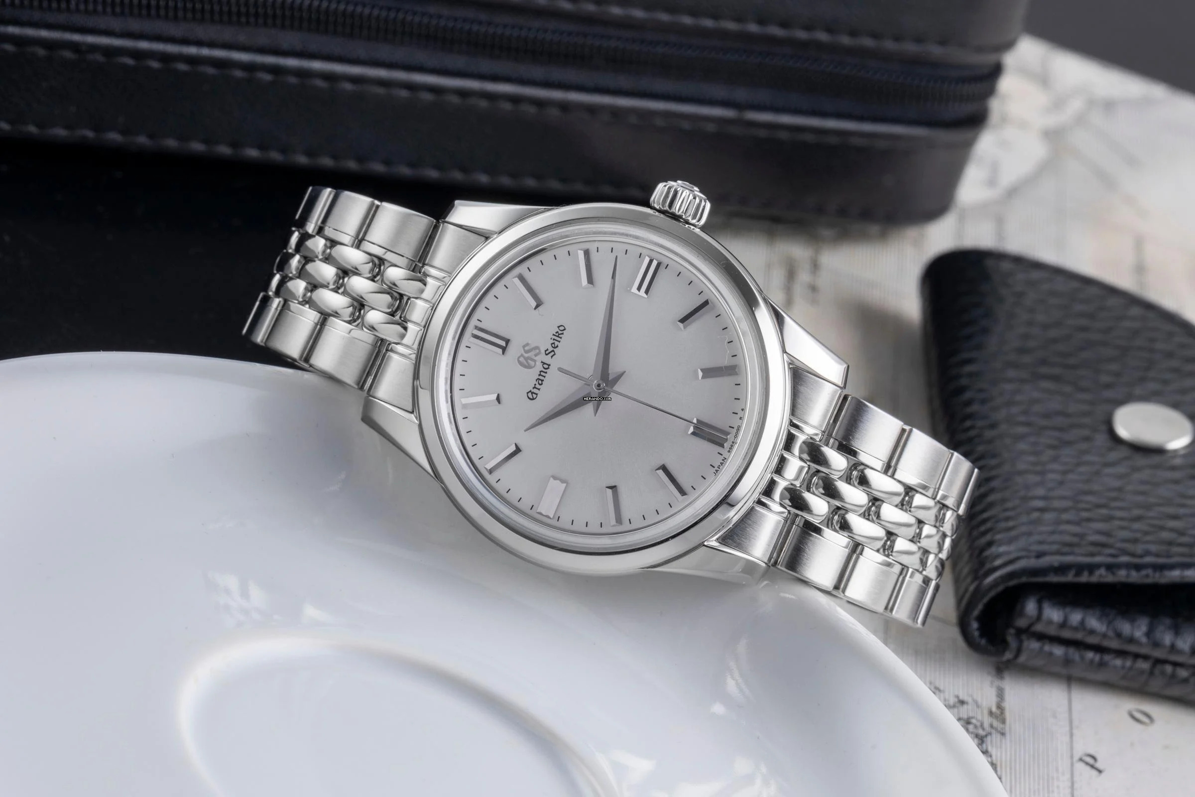 Thumbnail von Grand Seiko Elegance Collection Kollektion Handaufzug Ref. SBGW305 B&P