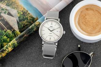 Thumbnail von IWC Portofino Automatic 40 Edelstahl Automatik Herrenuhr Ref. IW356505 Papiere 2016