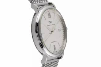 Thumbnail von IWC Portofino Automatic 40 Edelstahl Automatik Herrenuhr Ref. IW356505 Papiere 2016