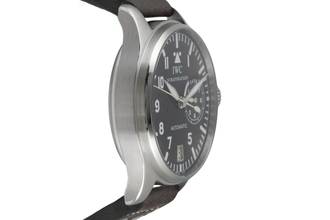 Thumbnail von IWC Große Fliegeruhr Schaffhausen Big Pilot Automatik 7 Days Edelstahl Herrenuhr Ref IW500201