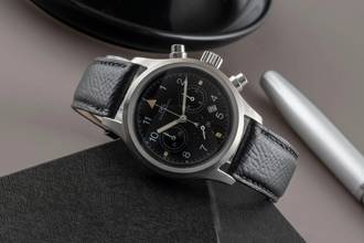 Thumbnail von IWC Fliegeruhr Chronograph Pilot Chronograph Edelstahl Mechaquartz Herrenuhr Edelstahl Ref. IW374101