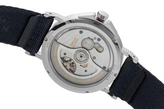 Thumbnail von NOMOS Ahoi Neomatik 38 Datum Sky Stahl Automatik Ref. 526 B&P