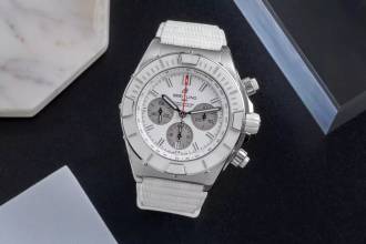 Thumbnail von Breitling Superchronamat B01 44 Japan Edition Ref.AB0136A71A1S1 B&P